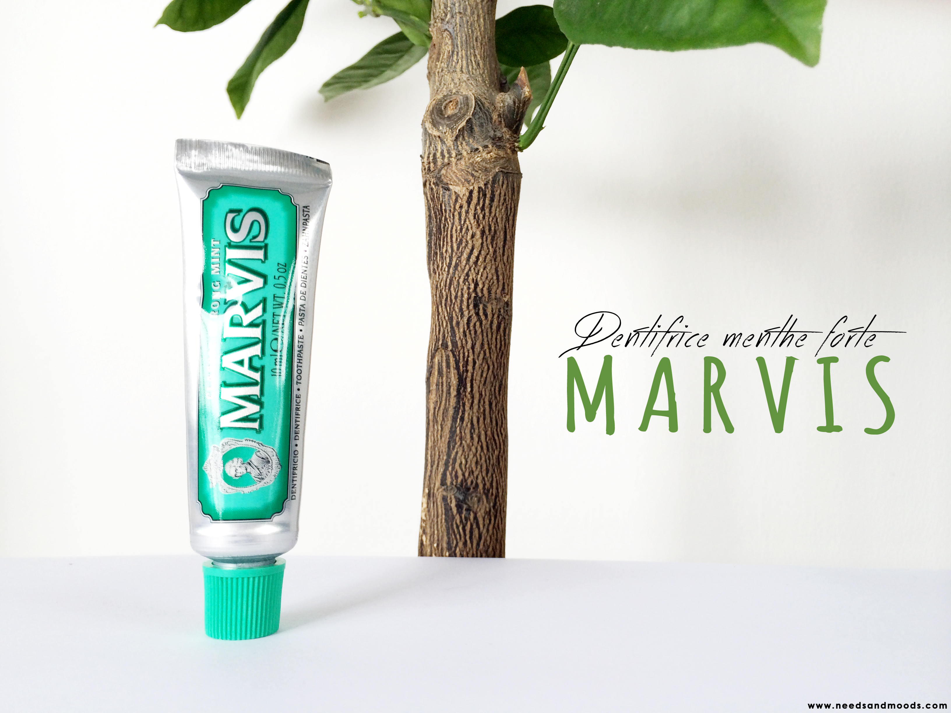 marvis dentifrice menthe forte