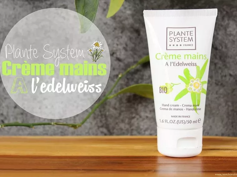 plante system crème mains a l'edelweiss