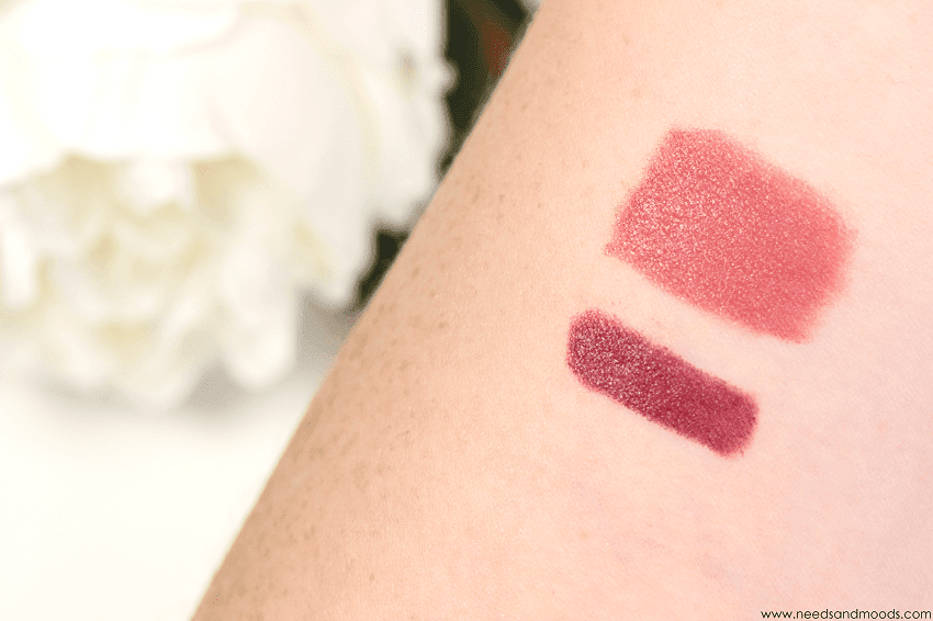 bys maquillage rouge levres swatch