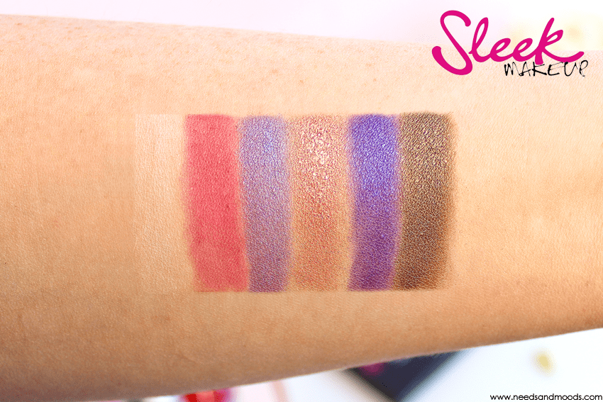 sleek makeup enchanted forest swatch