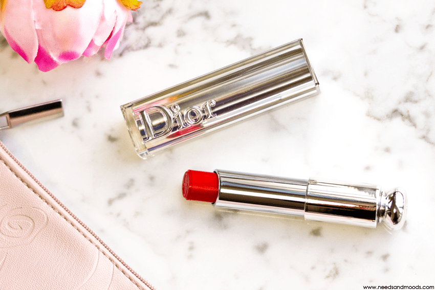 DIOR  Dior Addict Rouge à lèvres brillant  90  dorigine naturelle   rechargeable  100 Nude Look  Rose