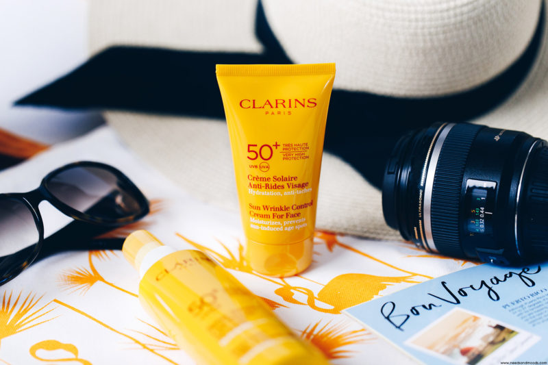 Clarins Crème Solaire Anti-rides Visage 50+ : mon test et avis