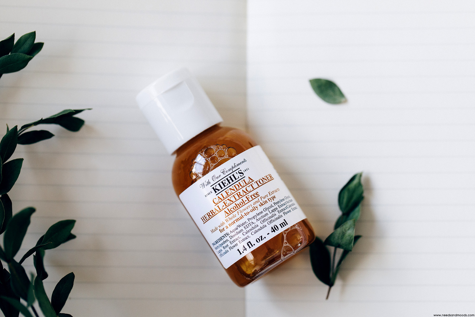 calendrier avent kiehls 2018 calendula herbal extract toner