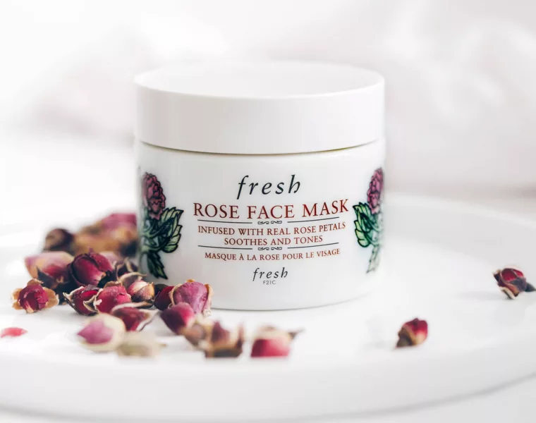 fresh rose face mask