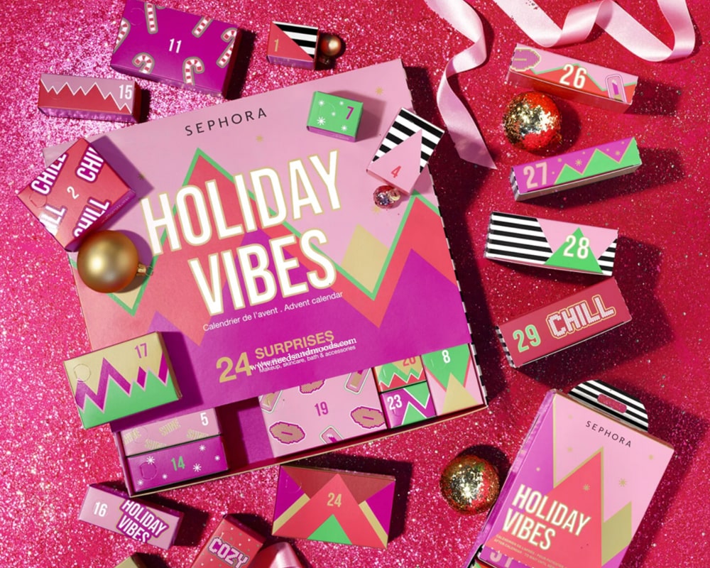 Calendrier de l'avent Sephora Collection 2021 : Holiday Vibes !