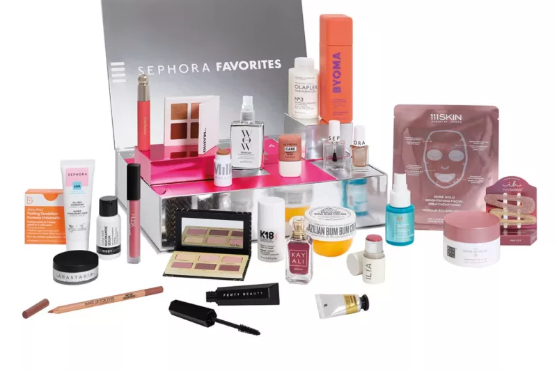 calendrier de lavent sephora favorites 2024 contenu