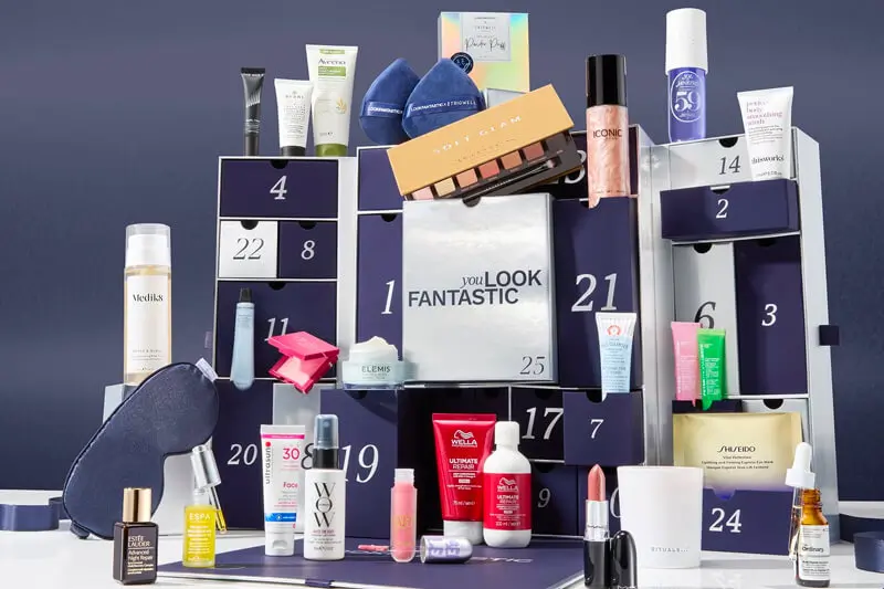 calendrier de l avent lookfantastic 2024 contenu