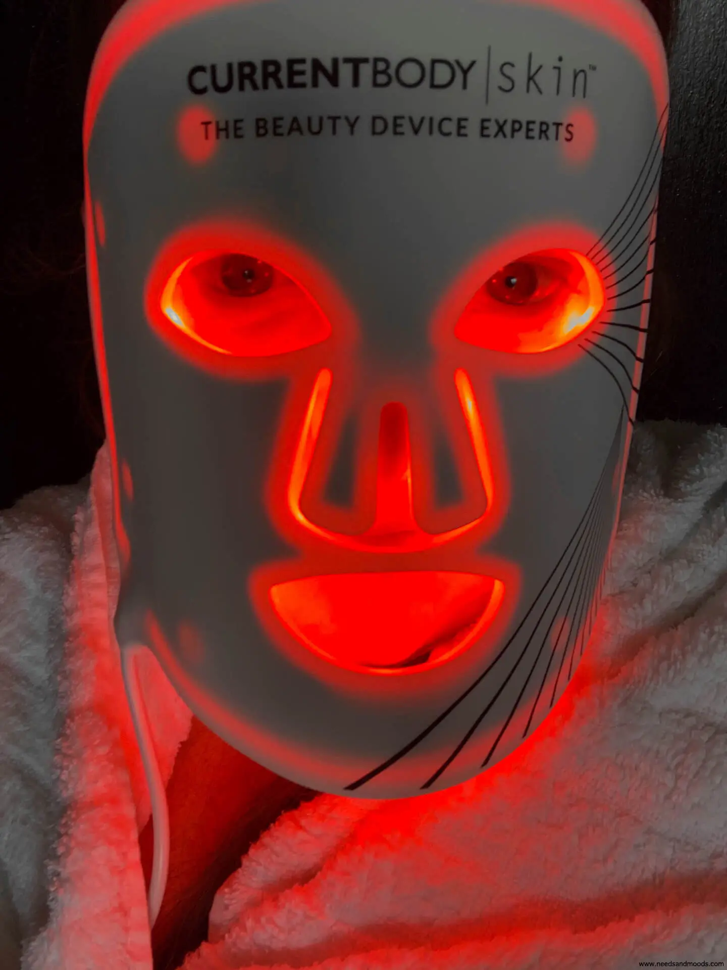 masque led currentbody test