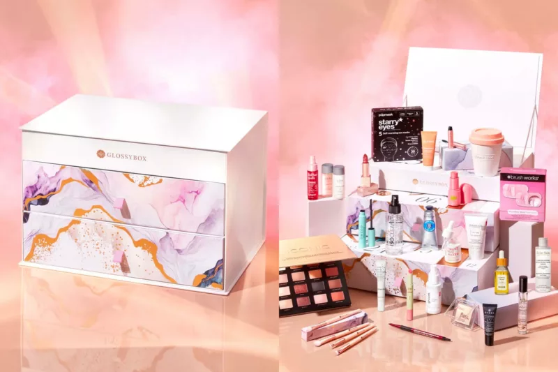 calendrier de lavent glossybox 2024