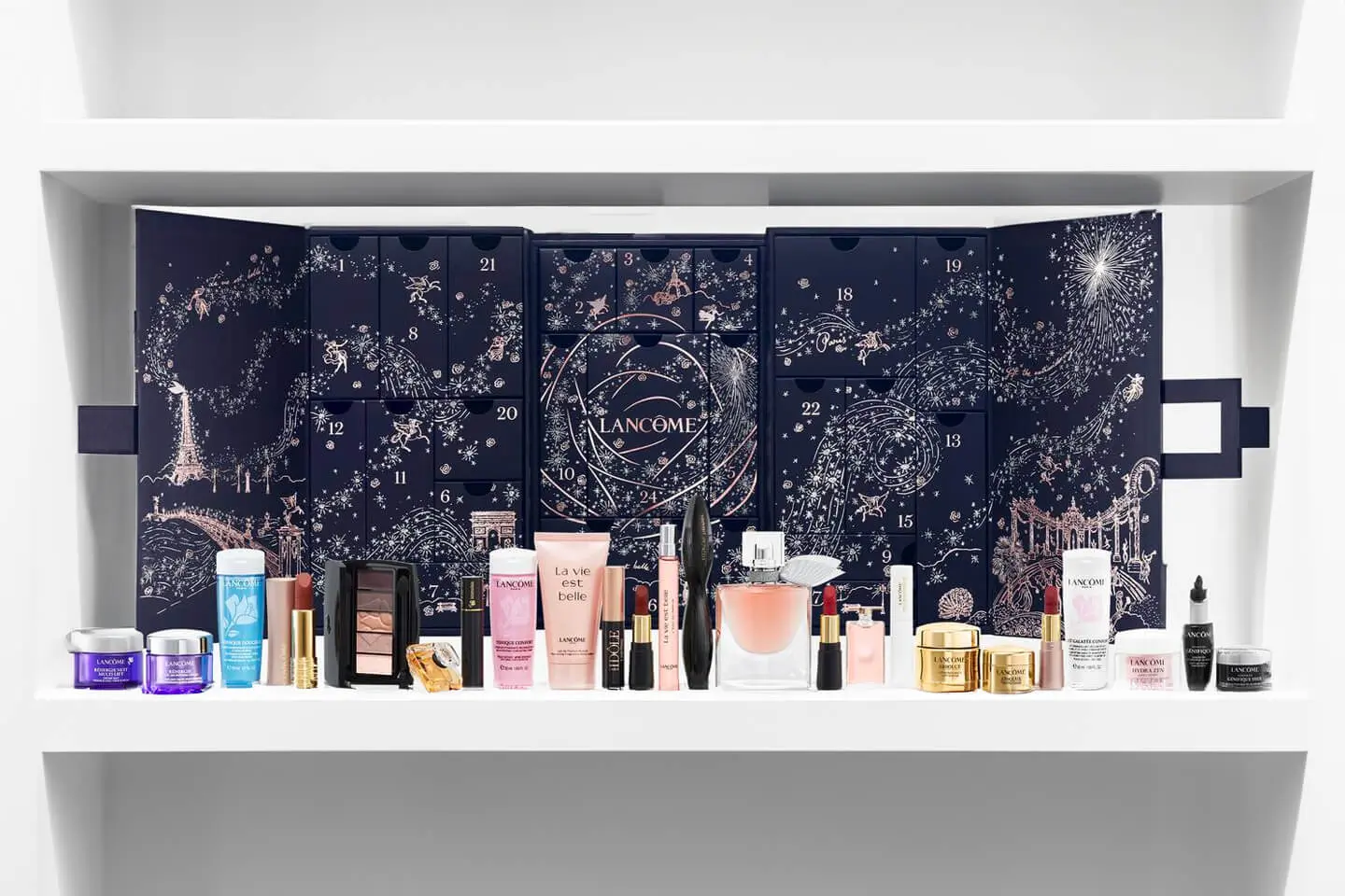 calendrier de lavent lancome 2024 contenu