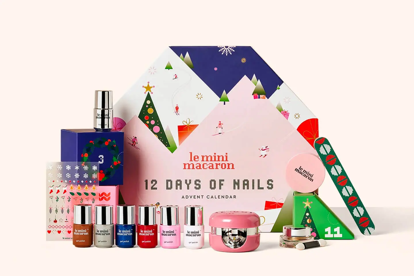 calendrier de lavent le mini macaron 2024 vernis ongles