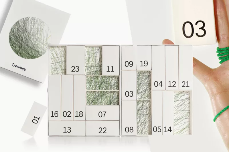 calendrier de l'avent typology 2024