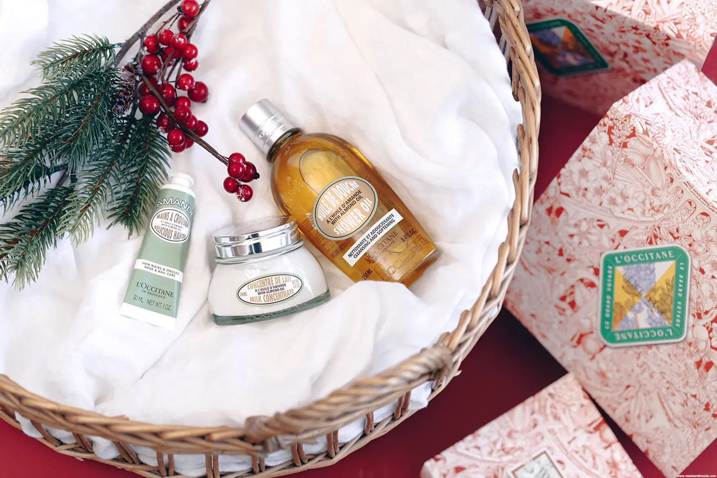 loccitane coffret amande