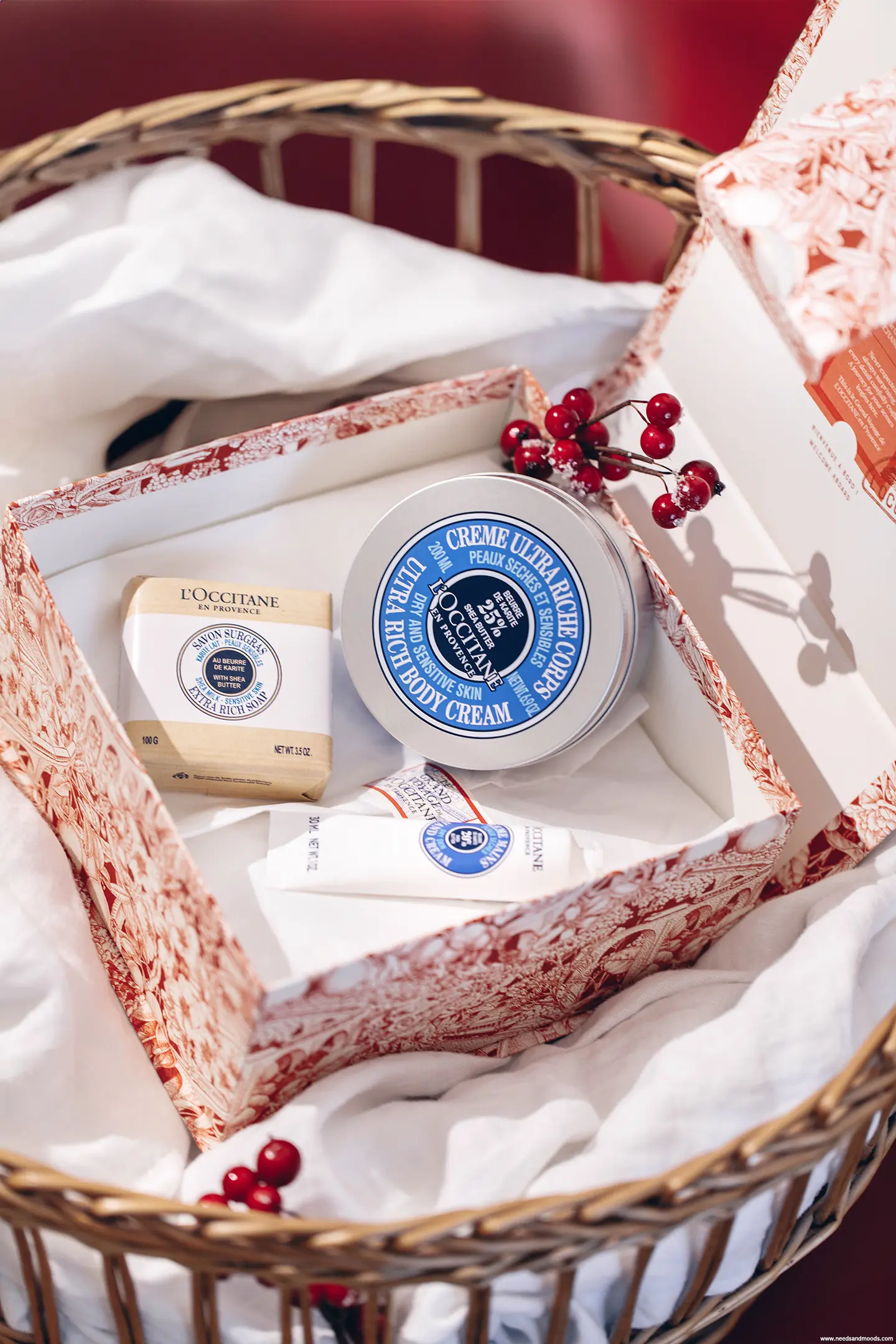 loccitane coffret noel karite