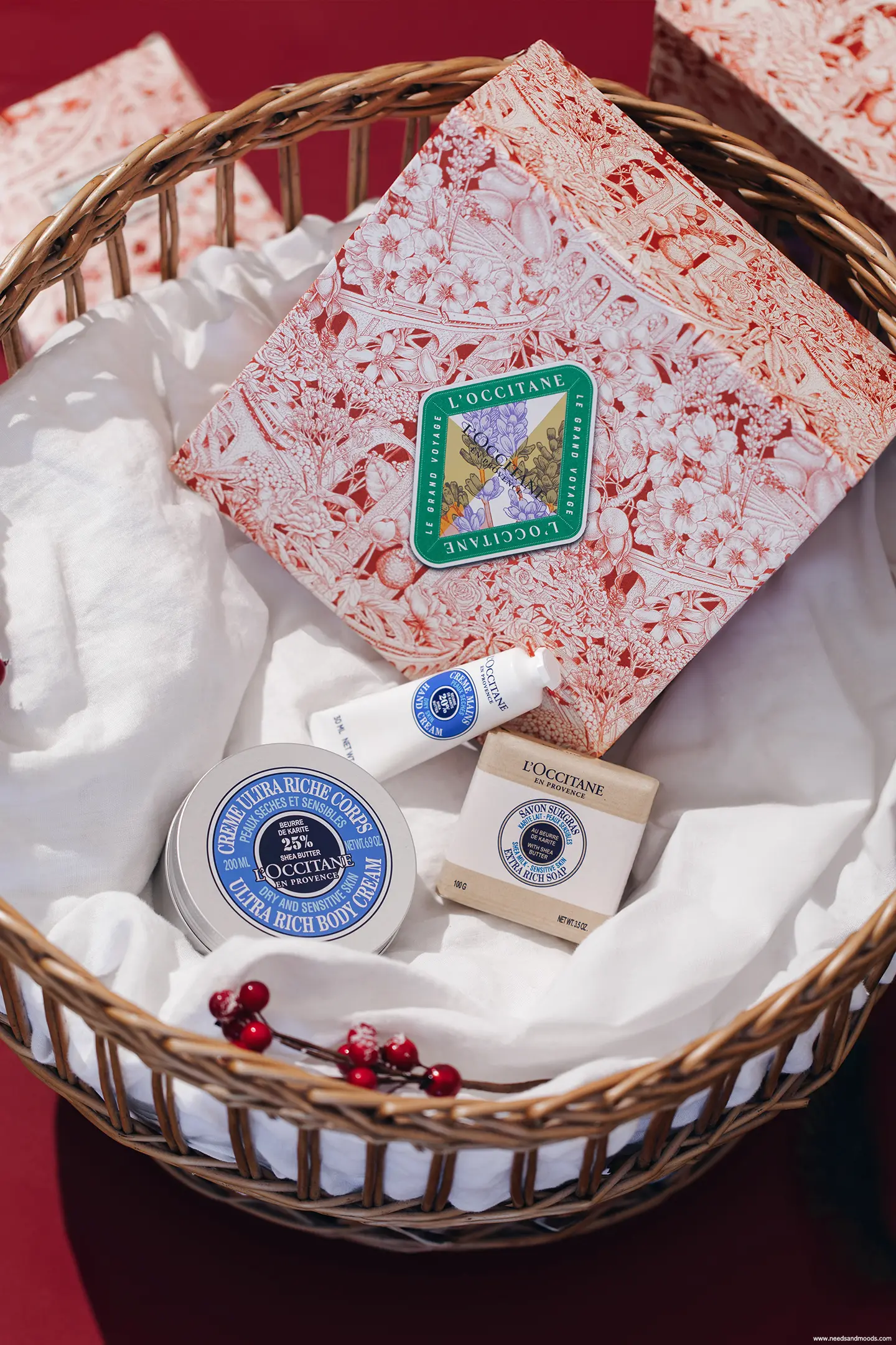 loccitane coffret soin karite